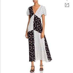 Rahi Patchwork Confetti Midi Dress